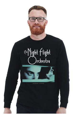 Polera Ml The Night Flight Orchestra Intern Rock Abominatron