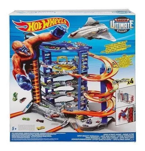 Mega Pista Hotwheels Super Ultimate Garage Gorila Mattel Cuotas