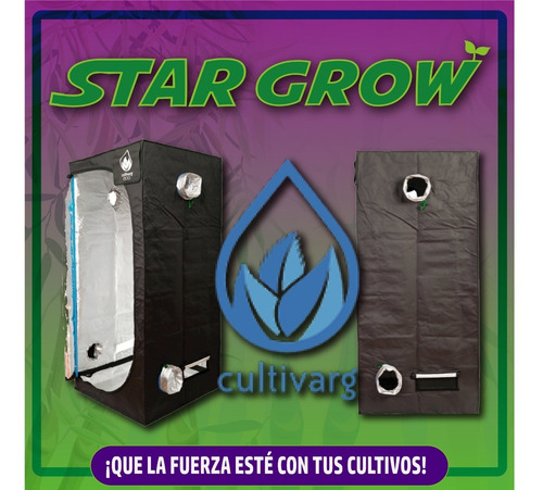 Imagen 2 de 9 de Carpa De Cultivo Indoor Cultivarg 80 Eco - Star Grow