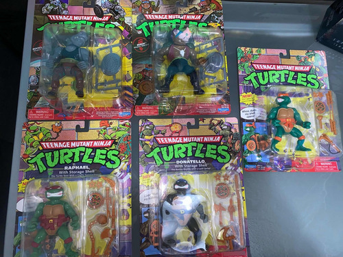 Lote Tortugas Ninja Reedición 2023 Tmnt Bandai