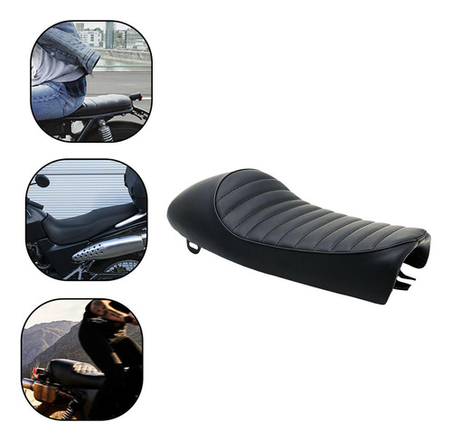 Rex Asiento De Almohadilla Del Trasero De Motocicleta Para