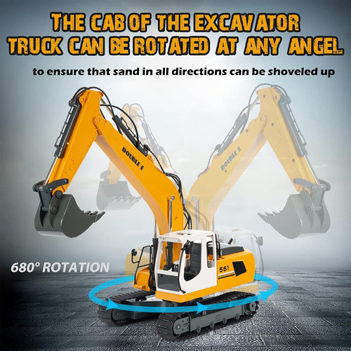 Double E Excavadora Rc 3 En 1 Para Camión De Construcción
