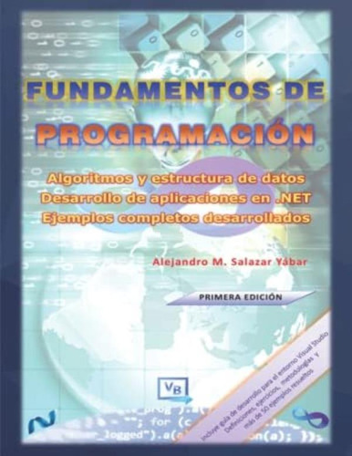 Libro: Fundamentos De Programación En Visual Basic Y De Del