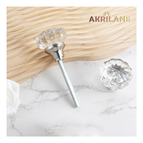 Conjunto De Parafusos De Porta De Vidro Akrilane Mortise
