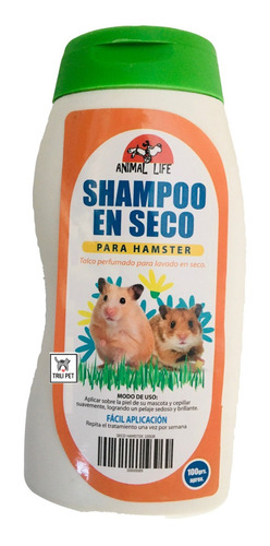 Shampoo Hamster-roedores En Seco-perfumado 