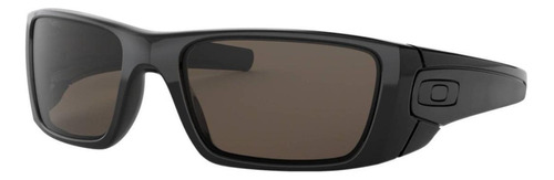 Gafas de sol Oakley Fuel Cell Standard con marco de o matter color polished black, lente warm grey de plutonite clásica, varilla polished black de o matter - OO9096