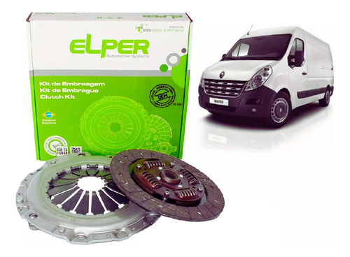 Kit Embreagem Renault Master 2.3 2.5 16v Dci 2005 A 2016