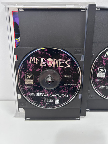 Mr Bones Sega Saturn Jogo 100% Original Completo Raro (Usado)