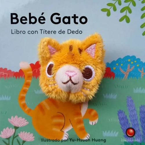 Libro  Con Titere De Dedo - Bebe Gato