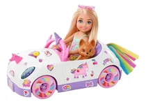 Comprar Barbie Muñeca Y Auto De Juguete Chelsea Con Temática De Unic