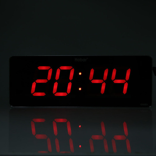 Reloj De Pared Digital Led De Aleación De Aluminio