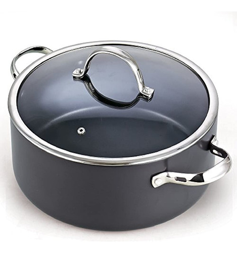 Cooks Standard 02490 Hard Anodize Antiadherente Dutch Oven C