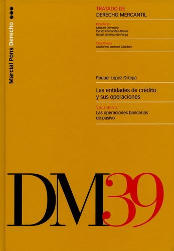 Libro Entidades De Crédito Y Sus Operaciones Vol. 3. Las Op