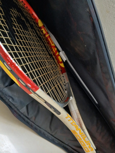 Raqueta Tenis Head Titanium 2000 Plateado (Usado)