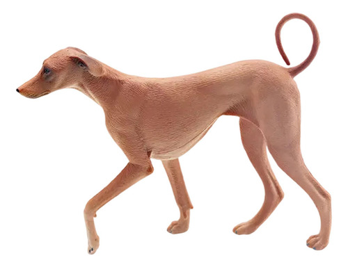 Estatua De Perros De Azawakh Figura Realista De Amarillo