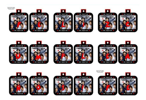 Kit Imprimible One Direction 1d Invitaciones Y Mas