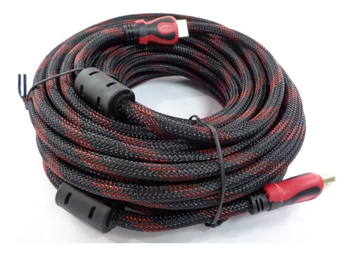 Cable Hdmi - Hdmi Full Hdtv 1080p 20 Mts Metros