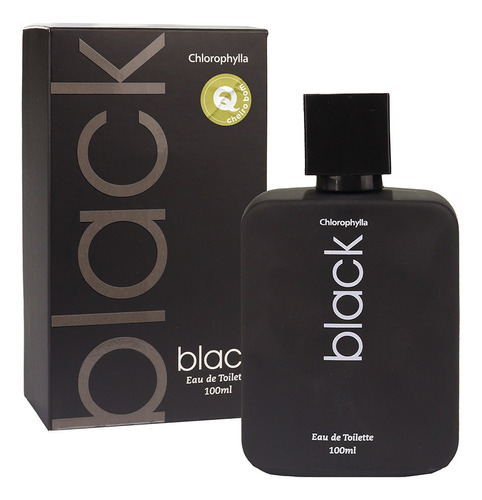 Perfume Black - Eau De Toilette - Chlorophylla - 100ml