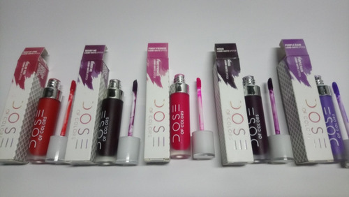 4 Labiales Liquido Dose Mate Labial Maquillaje 