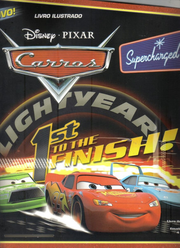 Álbum Figurinhas Carros Supercharged - Completo - Para Colar