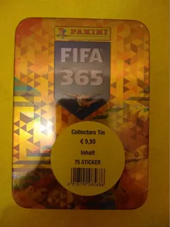 Panini Fifa 365 2018 Lata Coleccionadora + 15 Sobres Sticker