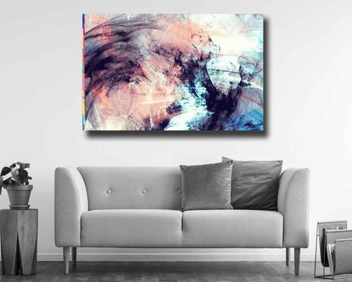 Lámina Extra Grande Abstracto 120x70 Canvas Hd Tela