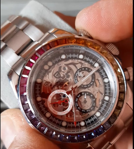 Reloj Pagani Design Homenaje Rolex Rainbow