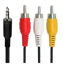 Comprar Cable Audio Video Estereo Spica A 3 Rca Nootebook Tv Pc 1.5m