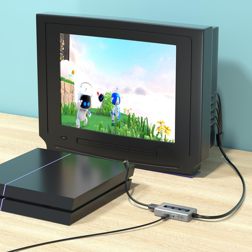 Conversor Hdmi De Dois Componentes Bcrokory 1080p Com Função
