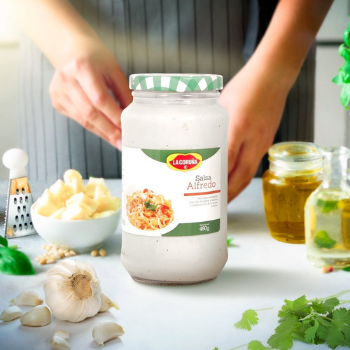 Salsa Para Pastas Alfredo 480g