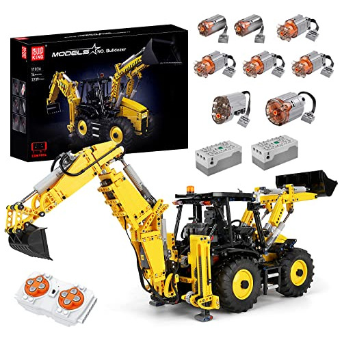 Excavadora Y Bulldozer 2 1, Juego De Construcción De B...