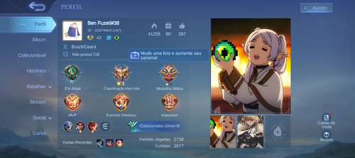 Vendo Conta Do Mbll