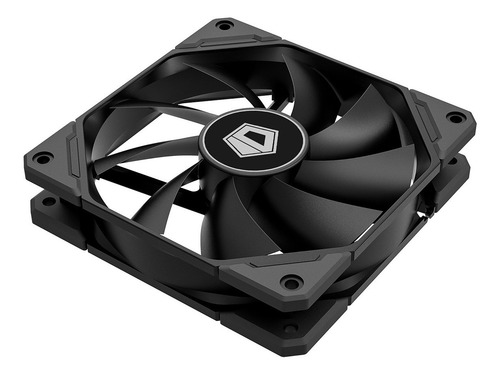 Imagen 3 de 6 de Cooler Fan Id-cooling 120mm Pwm Antivibracion Tf-12025 Negro