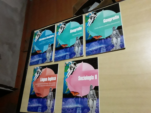 Kit Livros Positivo Ensino Médio Material Modular-08 Volumes
