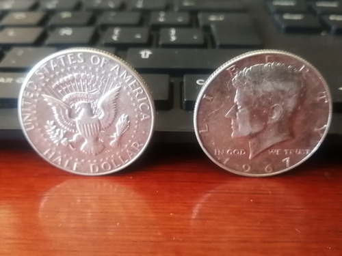 Medio Dólar De Kennedy 1967 /1969