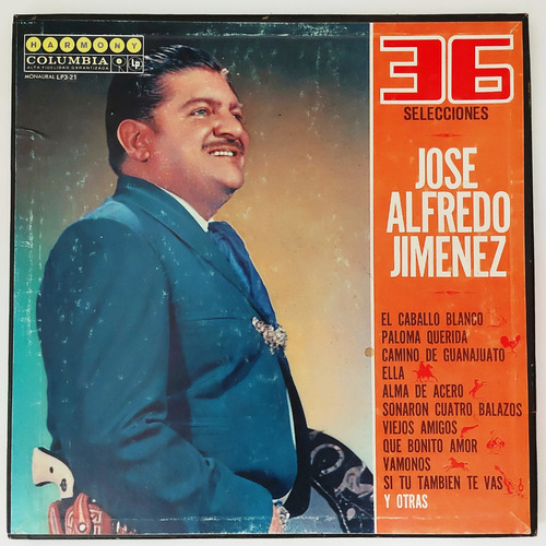Jose Alfredo Jimenez - Jose Alfredo Jimenez  3 Discos  Lp