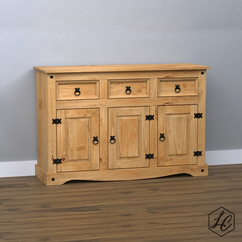 Imagen 8 de 8 de Aparador - Bargueño - Living - Comedor - Mueble Madera - Lcm