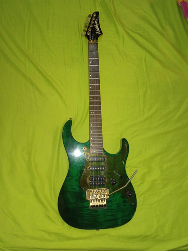 Guitarra Eléctrica Wasburn Mg70 Año 1993-1996 Puente Floyd