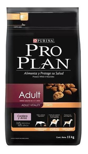 Proplan Perro Adulto Cordero Y Arroz 15.9 Kg Pro Plan