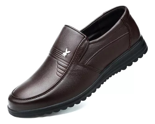 Zapato Ortopédico Antiestrés Social Cómodo Para Hombres