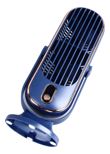 Ventilador De Mesa Con Conector Usb Portátil, 5 Marchas, Sil