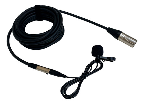 Microfone Lapela Taf3 Sistema Akg Com Cabo Phantom Xlr Mesas