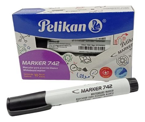 Marcador Para Pizarra Borrable Recargable Pelikan Pack X2pza