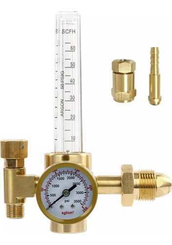 Regulador Argón Co2 Flujómetro Entrada Cga 580