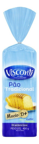 Pão De Forma Visconti Tradicional 400g - Embalagem Com 10 Un