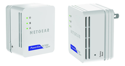 Netgear Powerline 500 Nano 1 Kit Inicio Puerto Gige