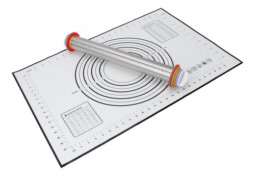 Juego De Alfombrillas De Silicona Con Forma De Rodillo De Ac