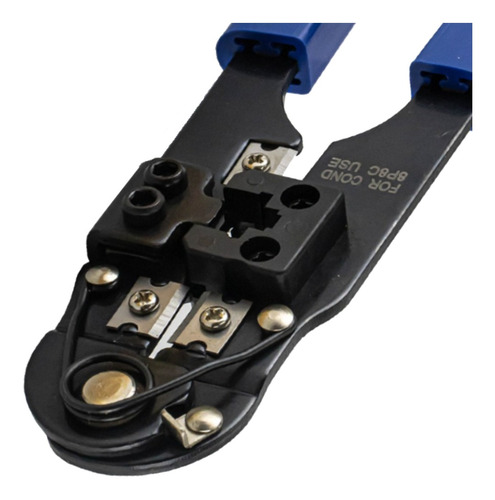 Imagem 7 de 8 de Alicate De Crimpar Cabo De Rede 8p8c - Rj45 - Gc-210c