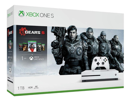 Consola Xbox One S 1 Tb Gears 5 Bundle (en D3 Gamers)