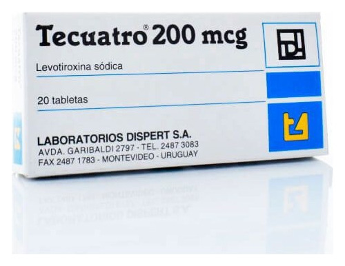 Tecuatro® 200mcg X 20 Comprimidos - Levotiroxina
